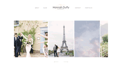Desktop Screenshot of hannahduffy.com